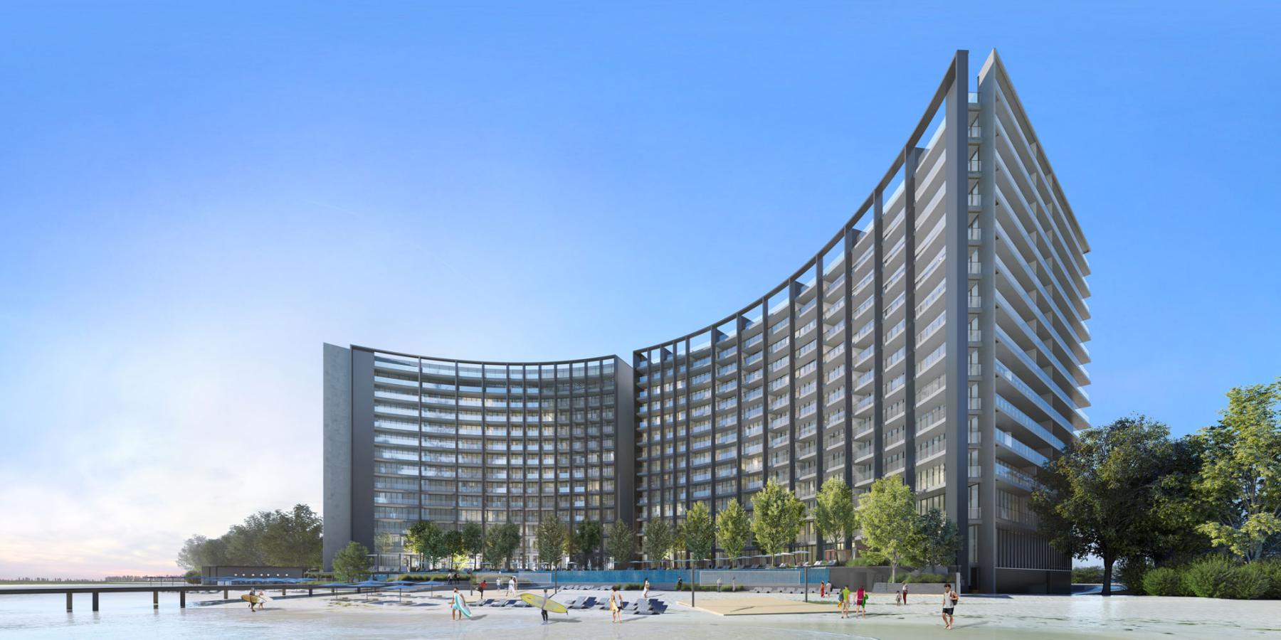 Backside-Corner-view-03-B Anantara Sharjah Residences