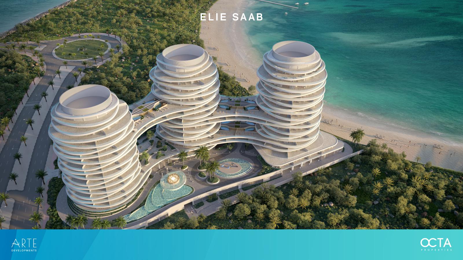 ES_AERIAL_FACADE_HD La Mer Residential Tower - Al Marjan Island