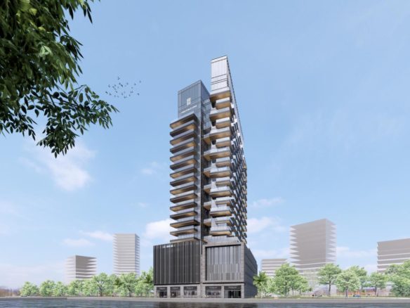 The Waterway background on the Sand